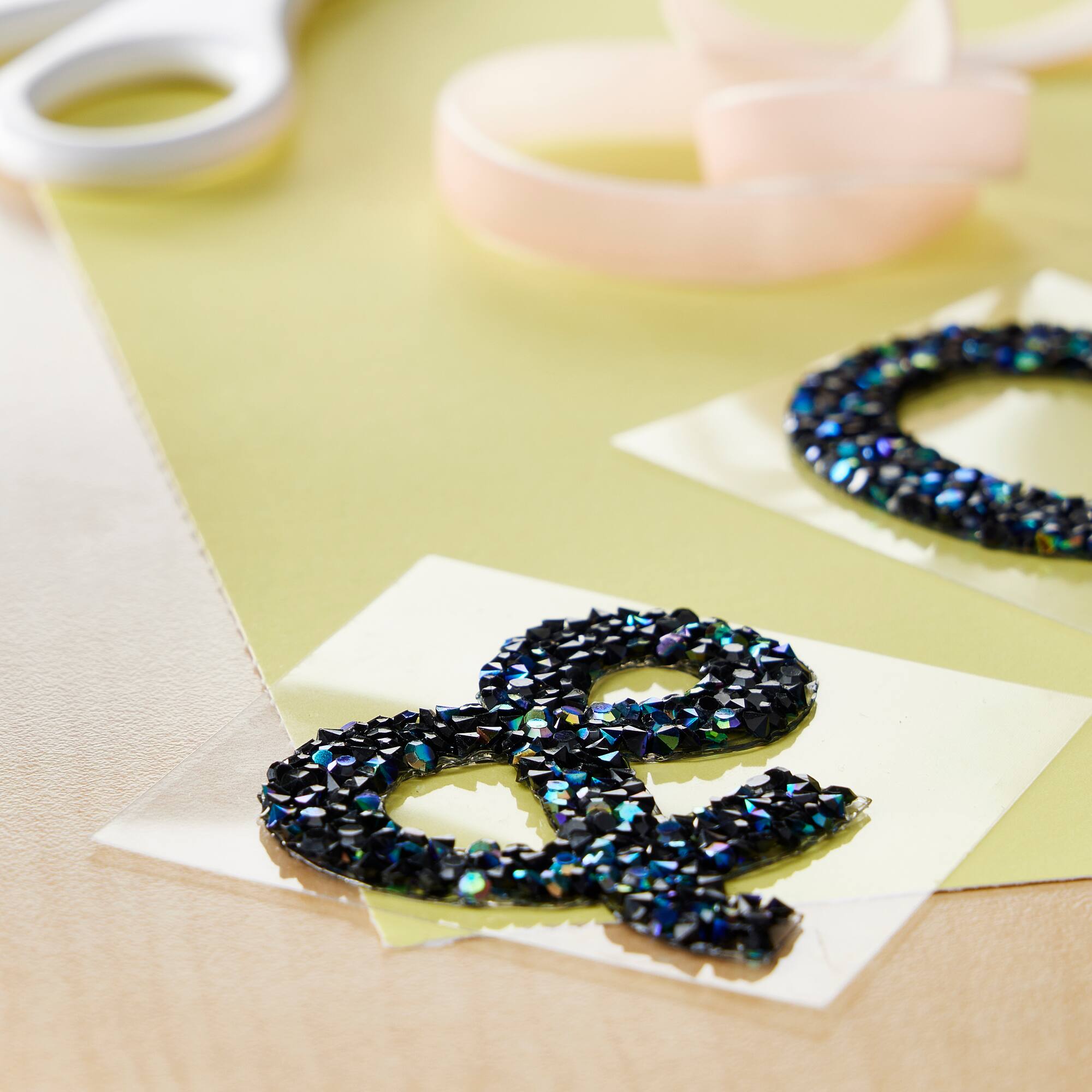 Black AB Ampersand Bling Sticker by Recollections®
